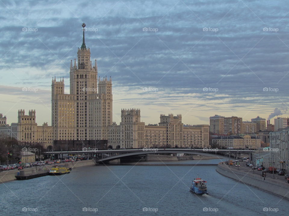 Moscow skyline