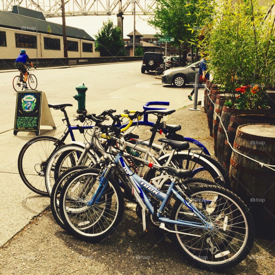 Bikes. Bikes In Fremont 