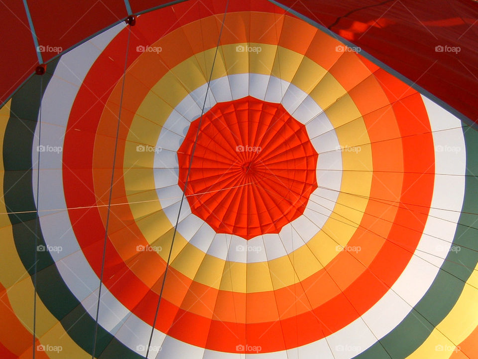 rainbow colour circles balloon by jeanello