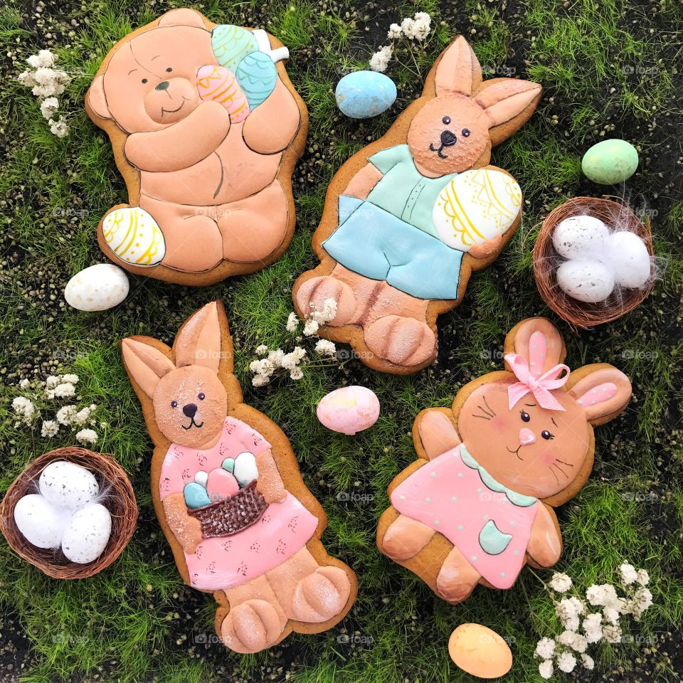 Happy Easter cookies