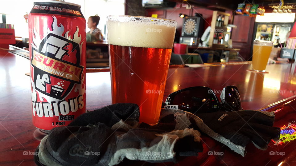 surly and trek, cycling cool down