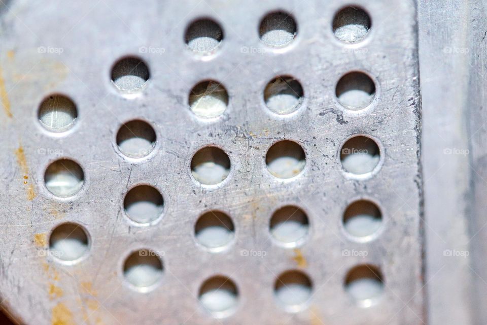 Part of a garlic crusher