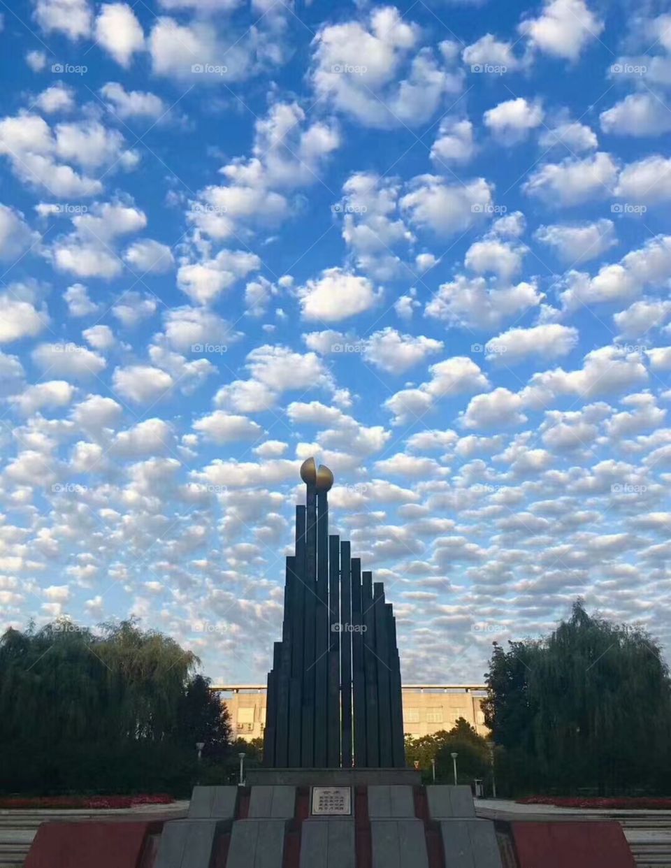 stunning white clouds