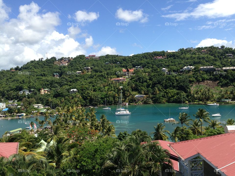 Marigot bay, Saint Lucia