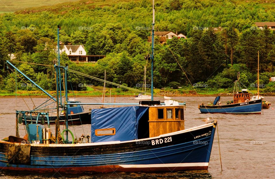 Scotland. Harbour