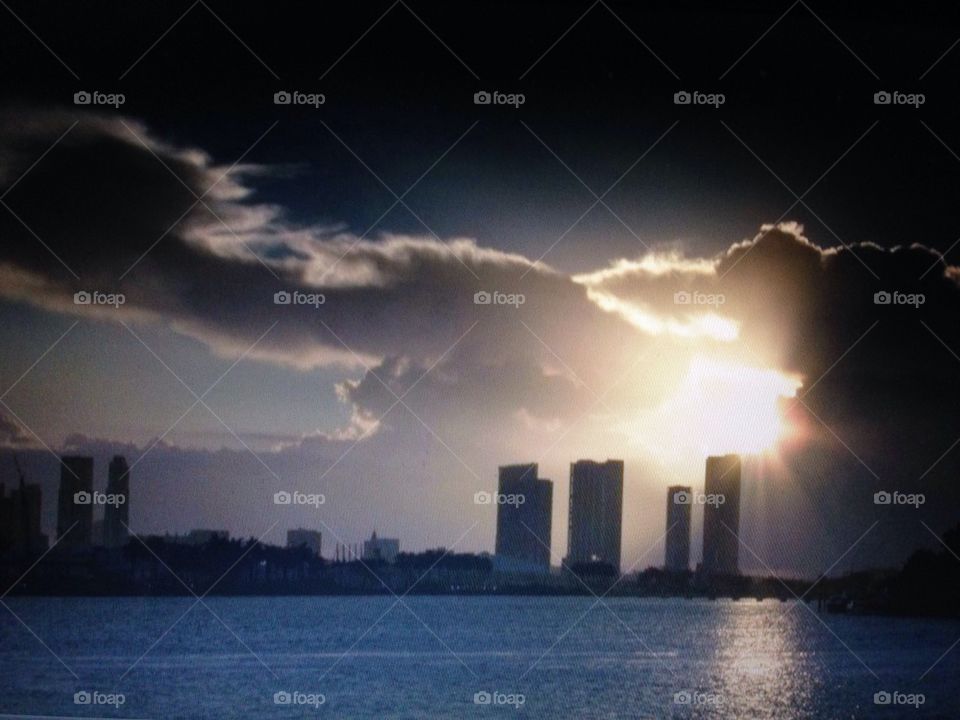 Miami skyline 