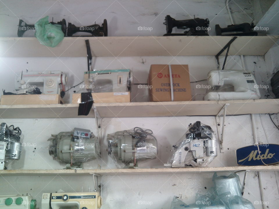 Sewing machines and spare parts for optimum performance