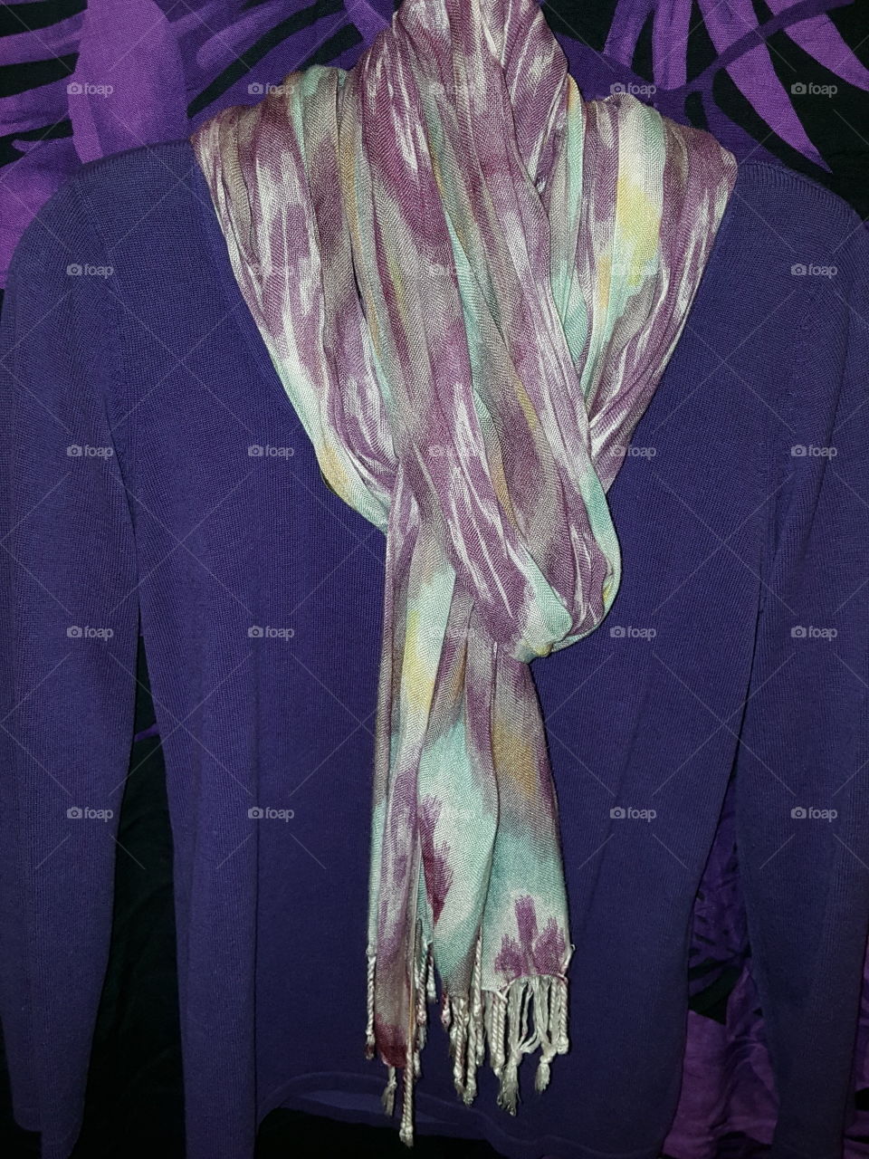 Shades of purple - love the color