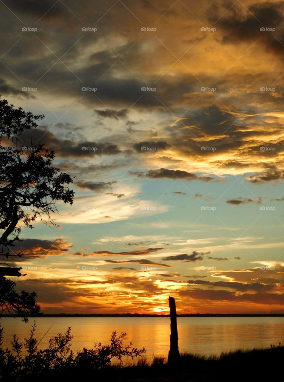 When the sun sets it creates blazing colors of pink, orange,burning reds purples, and golden yellows. One can only describe the sunset as incredibly beautiful.