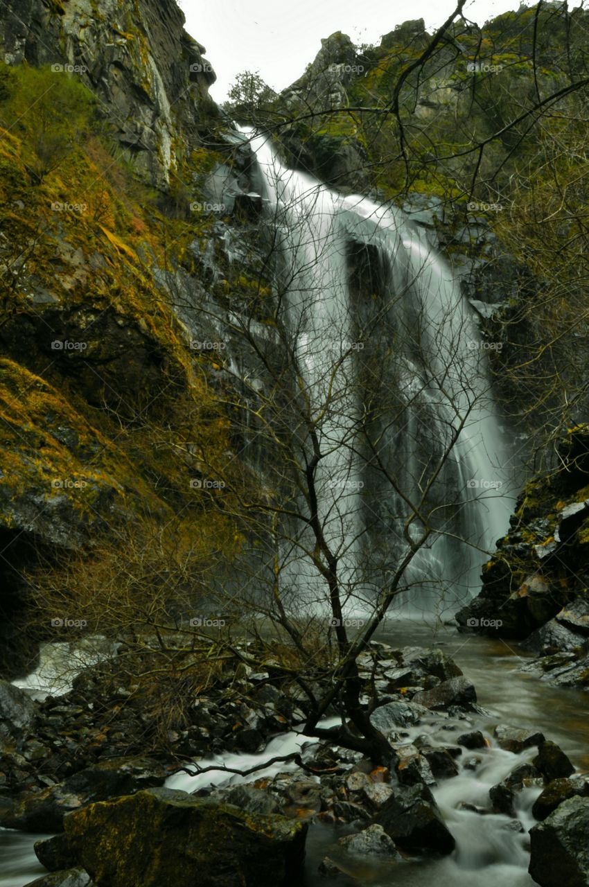 River Toxa waterfall