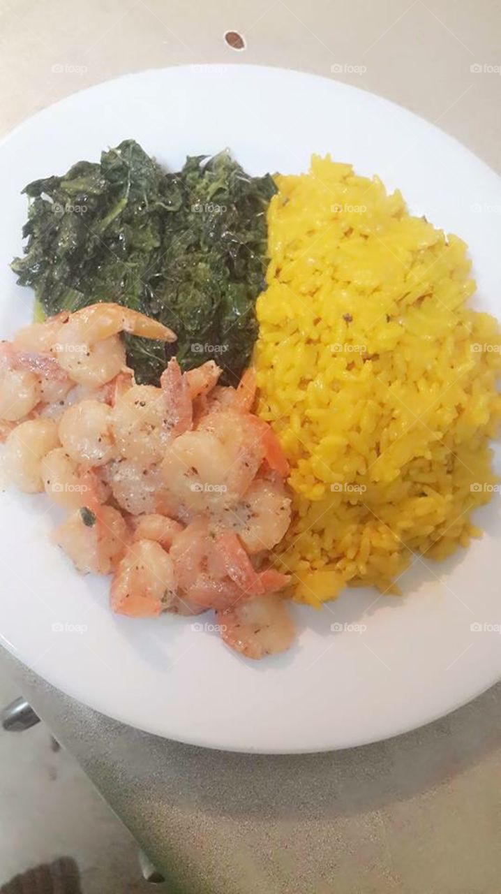 Quick Shrimp Dinner