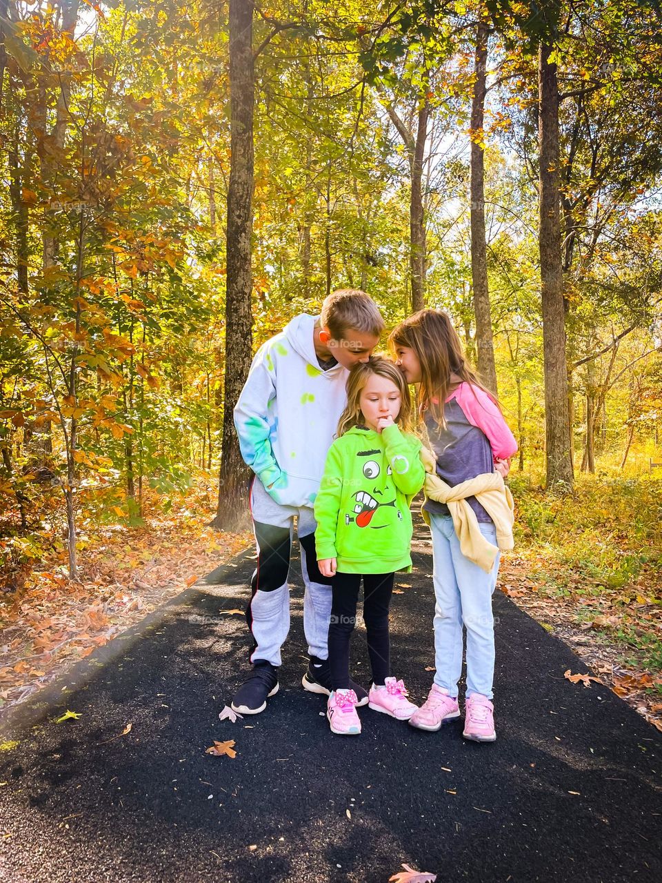 Siblings outside 