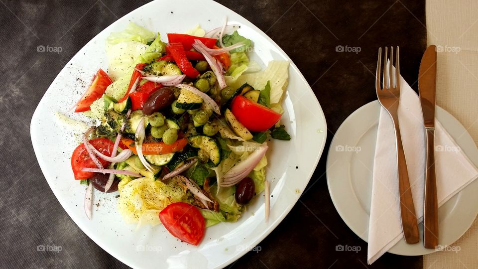 Vegetable salad