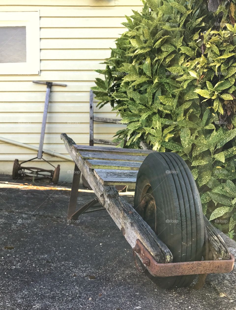 Vintage garden tools