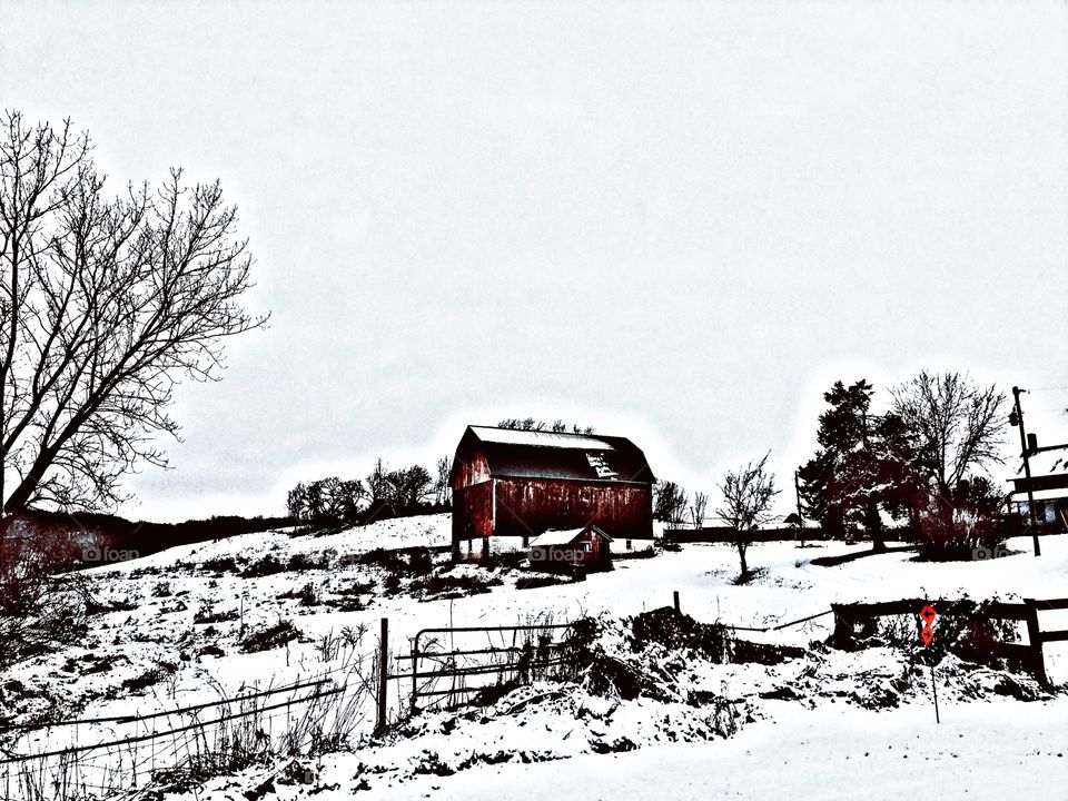 Scenic barn 