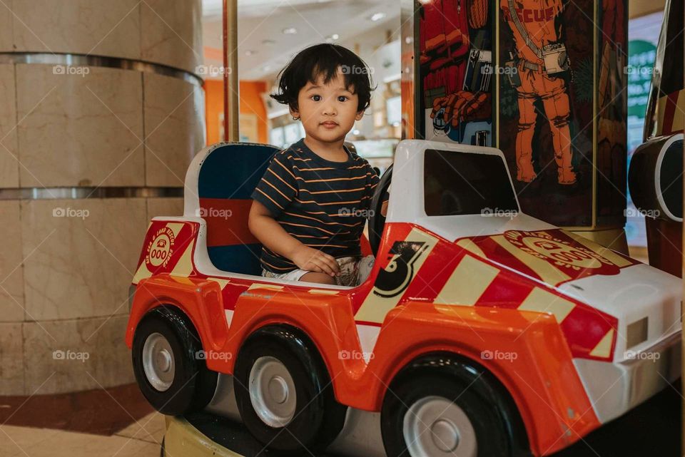 Vehicle, Child, Car, People, Toy