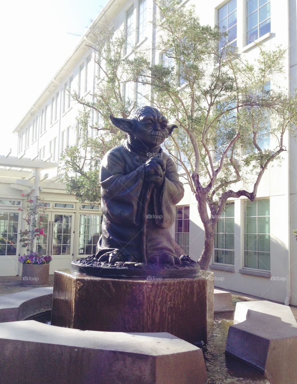 Lucas Film Ltd. Yoda Fountain