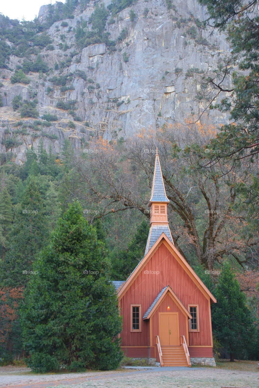 red park church autumn by kshapley