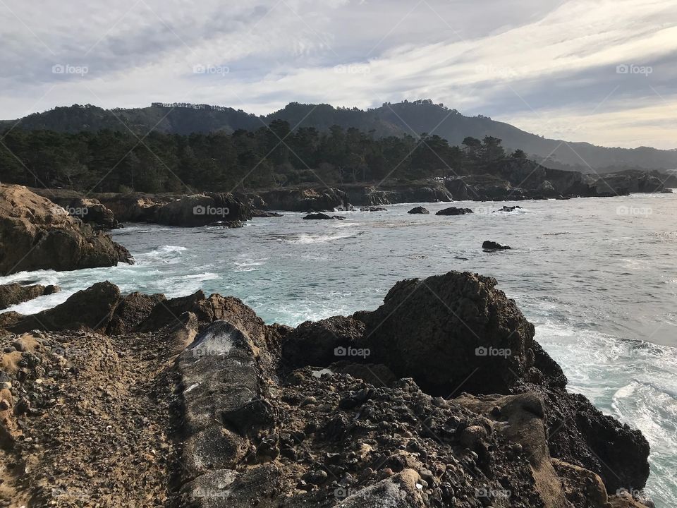 Far away photo of Monterey hiking shot in 7 Plus HD quality 