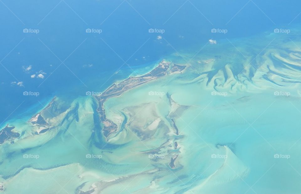 Bahamas from the air