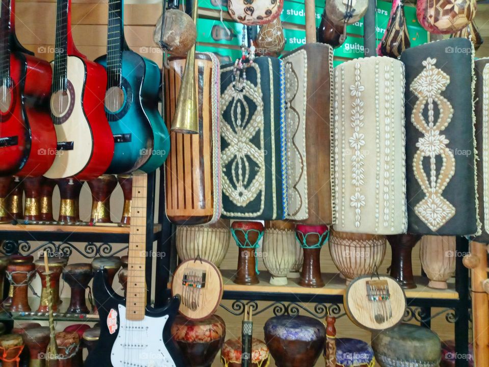 Instruments of the music