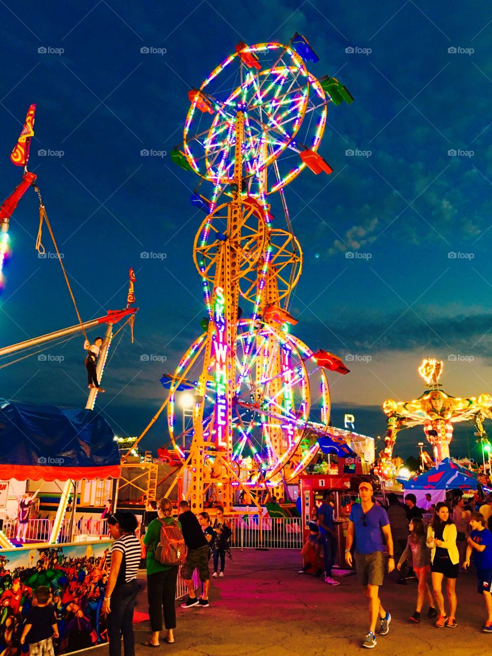 Double Sky wheel Carnival
