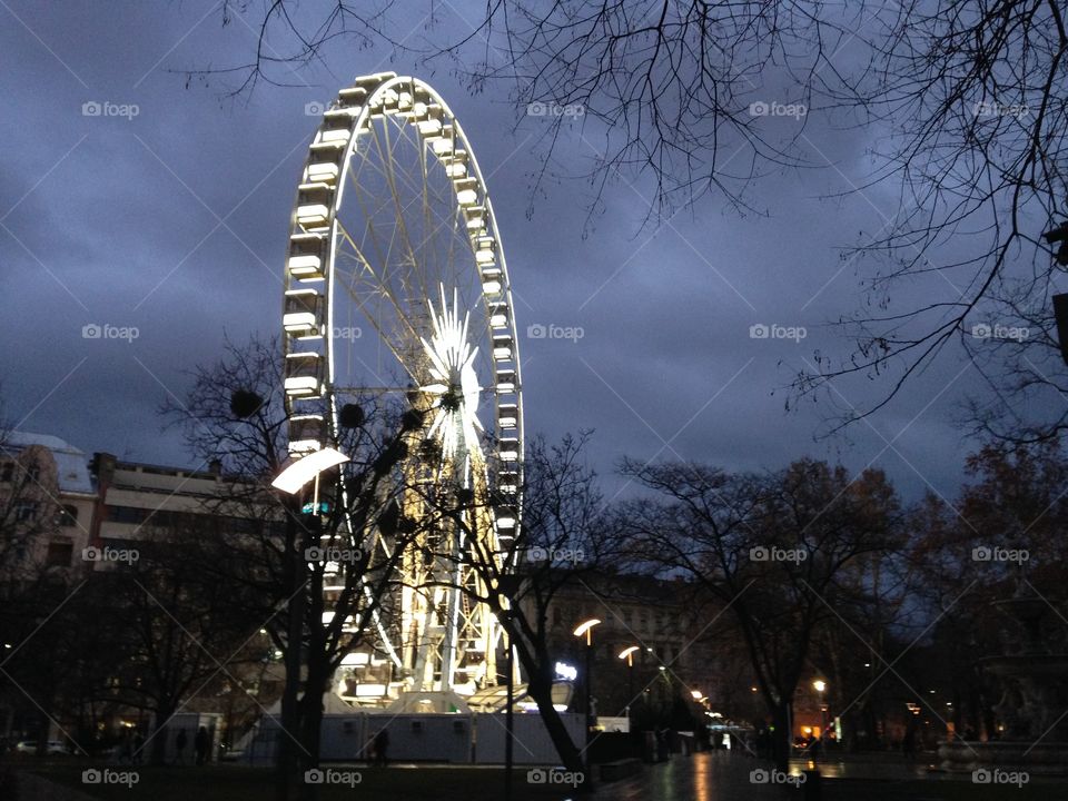 Budapest at night