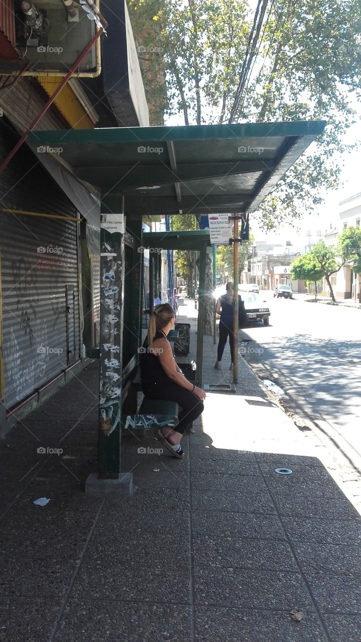 parada de colectivos