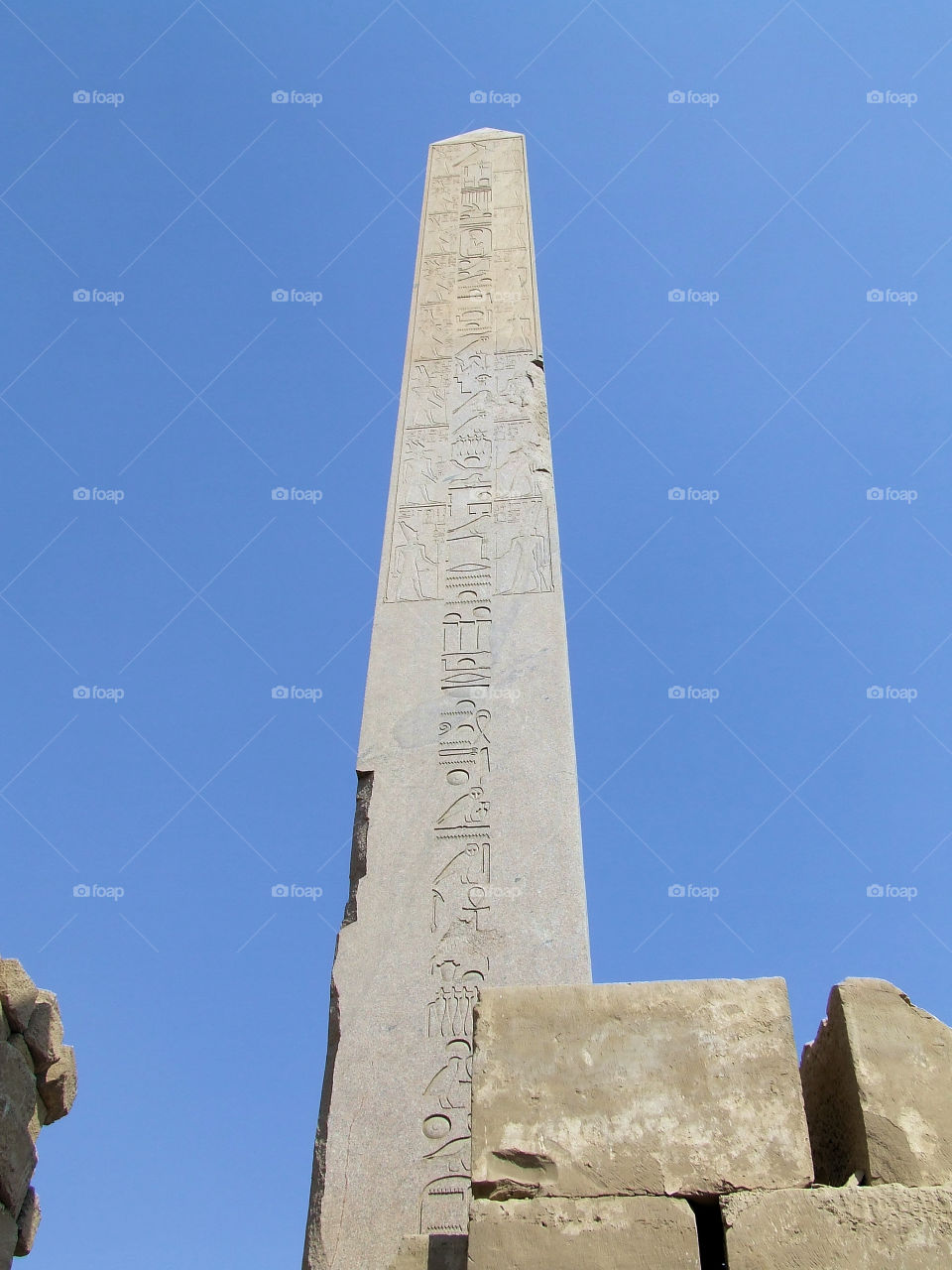 obelisk in Luxor temples Egypt