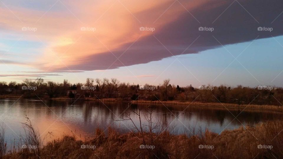 cloud reflection