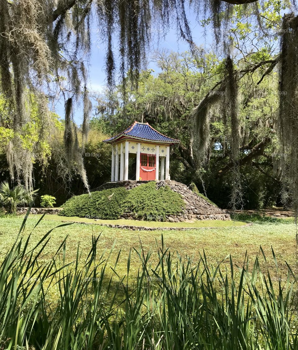 Temple in Swamp