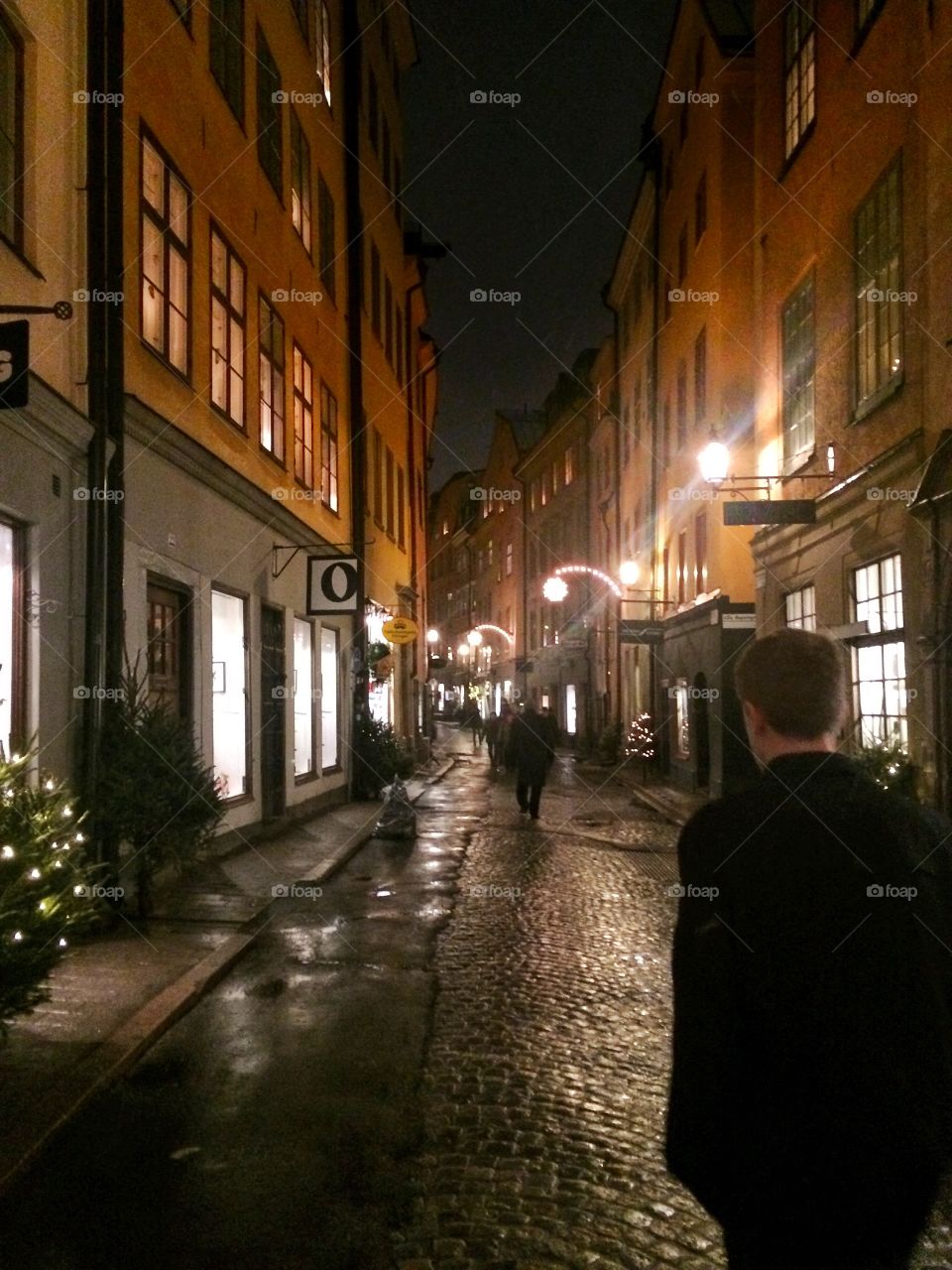 Evening walk in Stockholm 