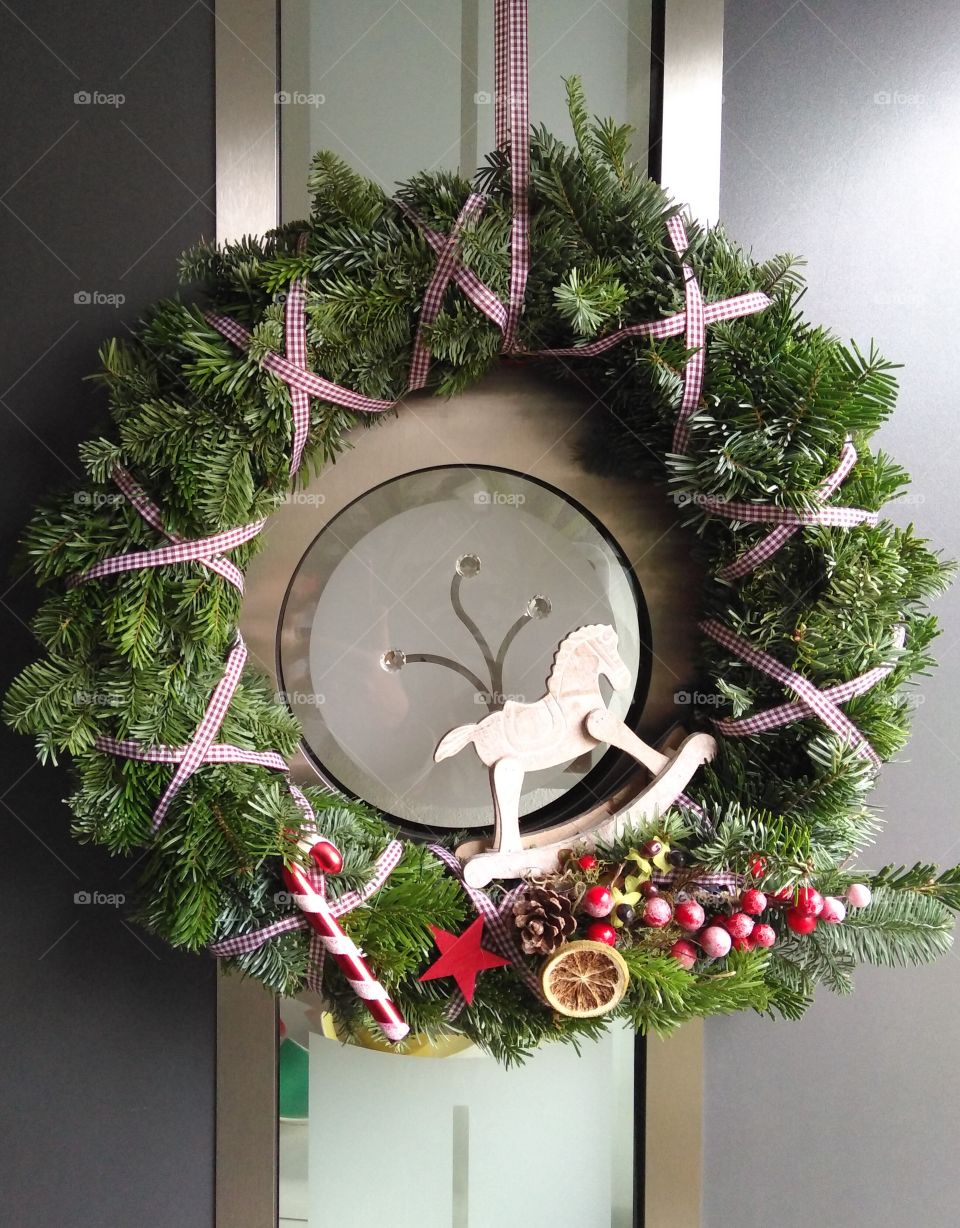 door wreath/ Türkranz