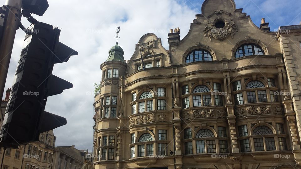 traffic light in Oxford