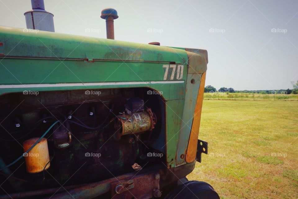 Front Angle Tractor