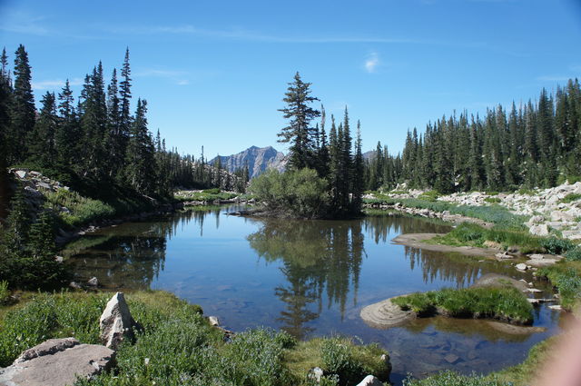 Calm Lake. A Lake