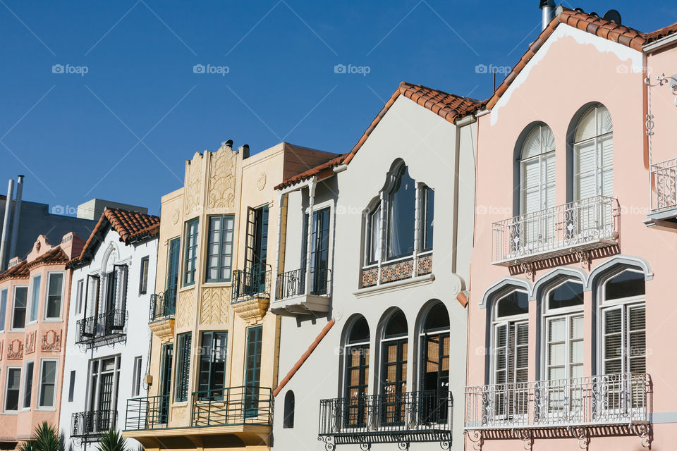 Building façade in San Francisco