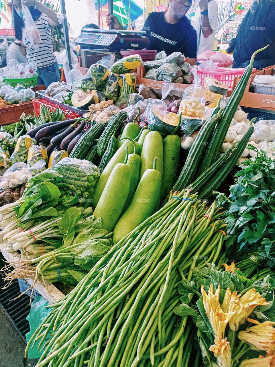 Vegetable Market stand