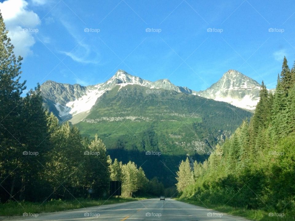 Heading to the mountains