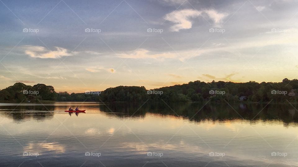 Kayaking in Spypond 