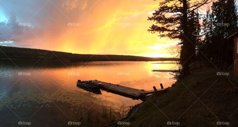 Lake Sunset 3