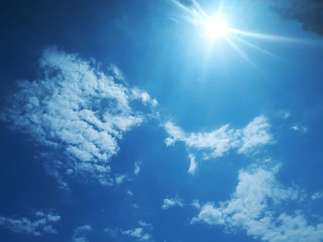 Globe in the sky