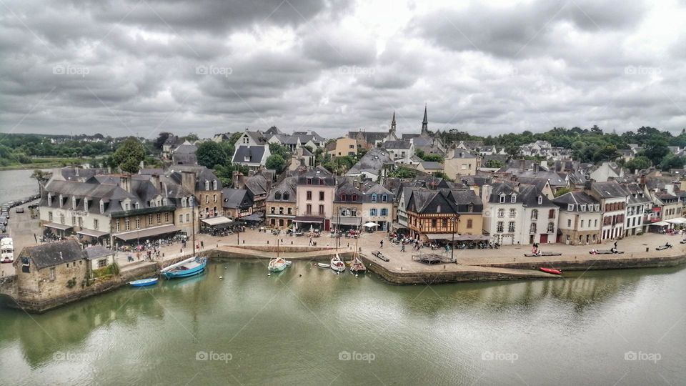 French port of Saint-Goustan