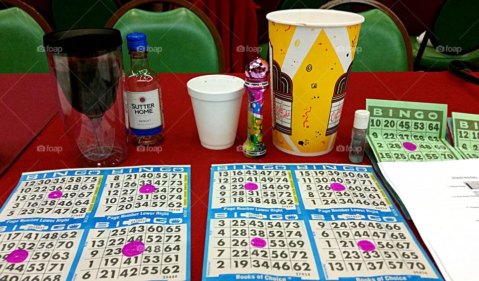 BINGO. Ready for the Bingo Tournament to begin!