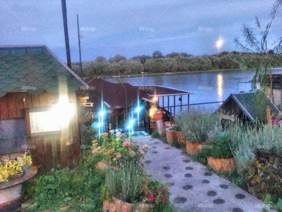 restaurant on the river