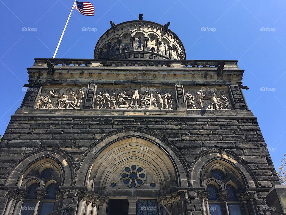 The eerily beautiful architecture of U.S. President James A. Garfield’s memorial