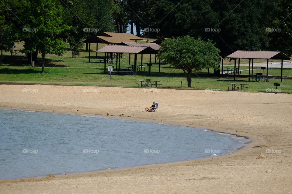 A beach to one’s self