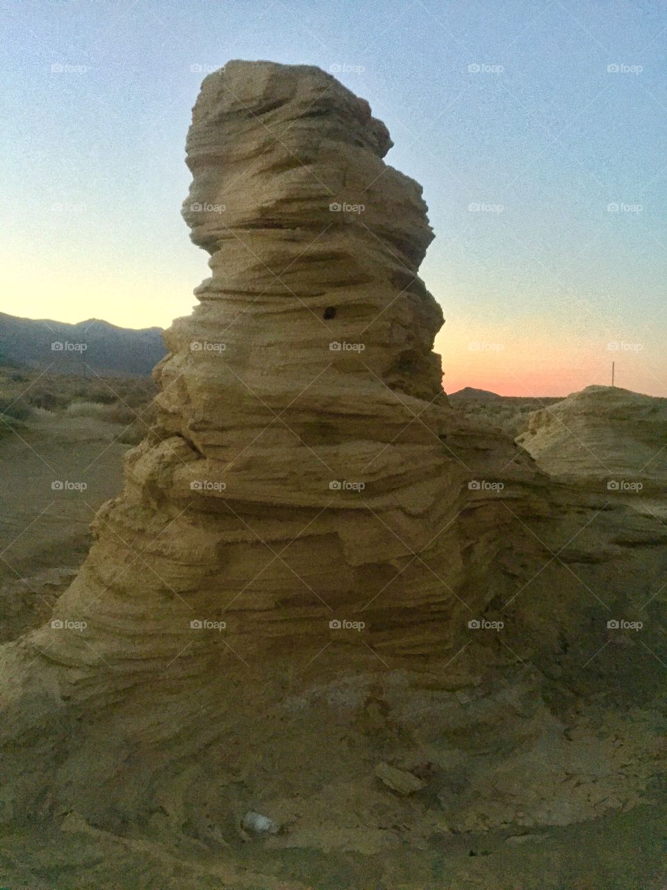 Sand rock