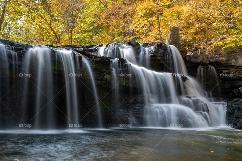 Autumn Waterfall 