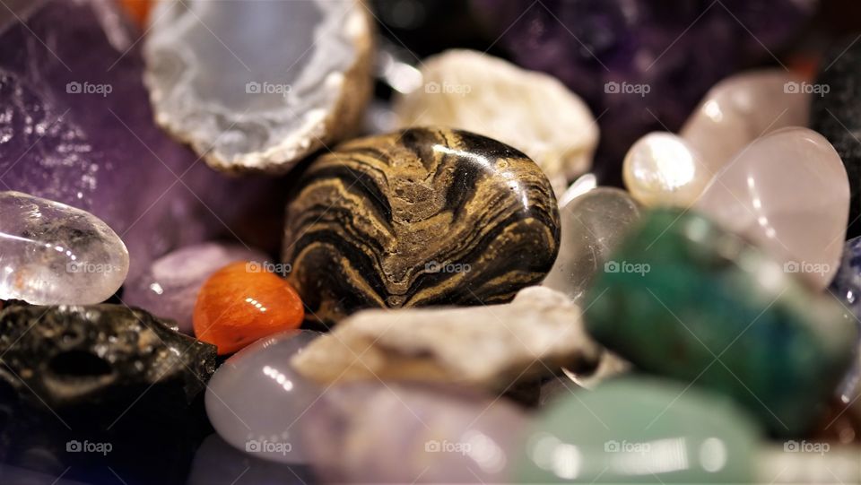 colorful stones